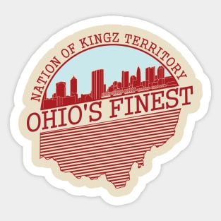 Ohio Finest T-shirt Sticker